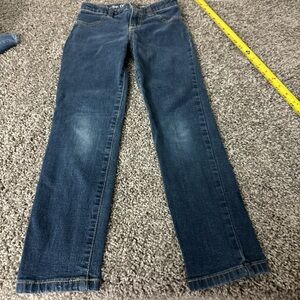 Cat & Jack Women's Straight Leg Jeans - Dark Blue